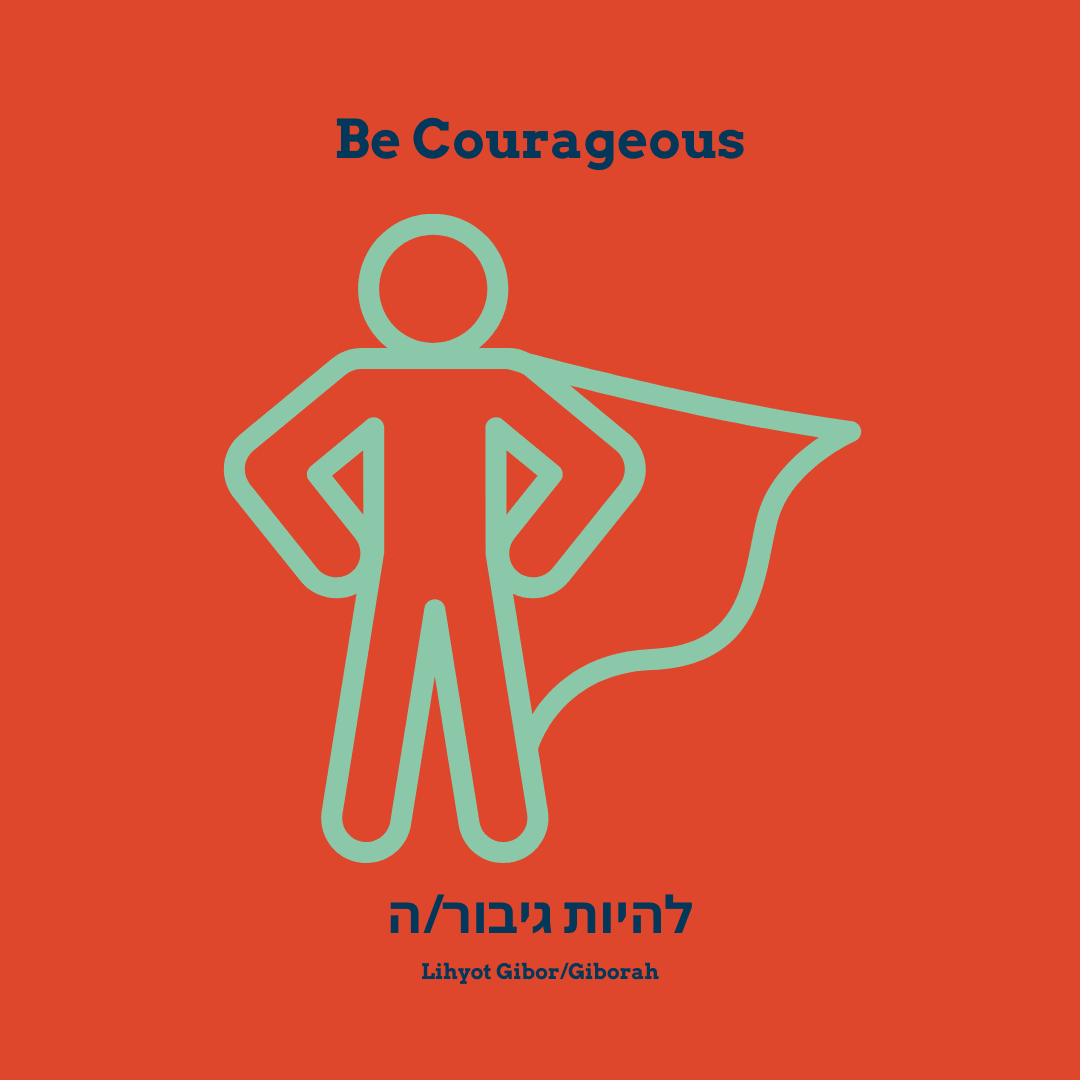Being courageous