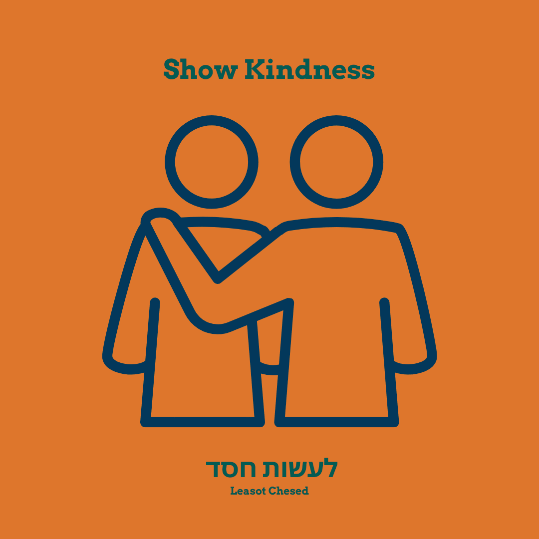 Showing kindness